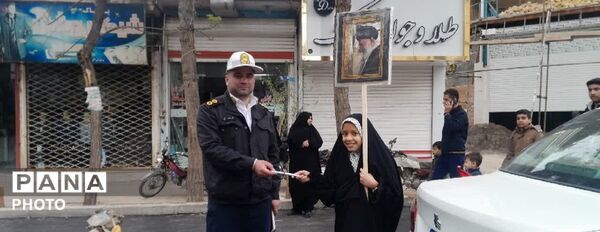 حضور هیئت دختران حاج قاسم دهنو در مراسم روز قدس خلیل آباد 
