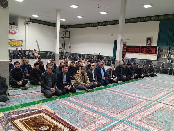 مراسم نماز جمعه شهرستان خداآفرین