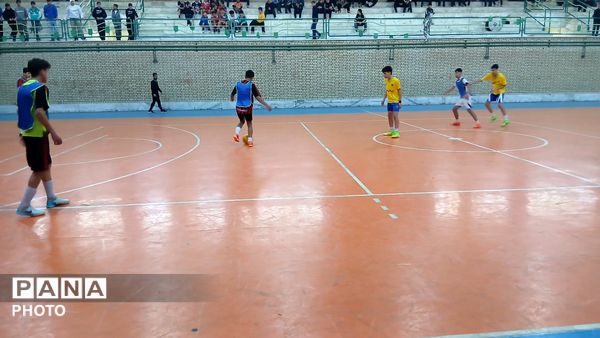 اختتامیه «جام اقتدار» فوتسال شهرستان‌های ساوجبلاغ و چهارباغ