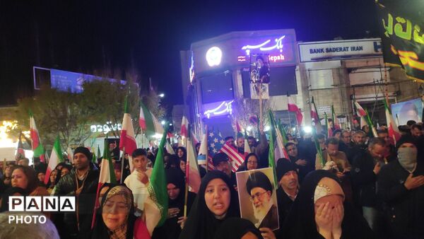 فریاد همبستگی از خیابان‌های نیشابور