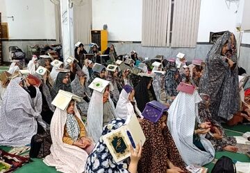 گزارش پانا از اعتکاف دانش‌آموزی در شهر کلاته‌رودبار