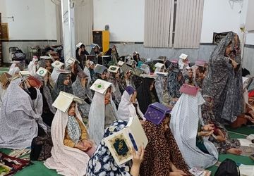 گزارش پانا از اعتکاف دانش‌آموزی در شهر کلاته‌رودبار