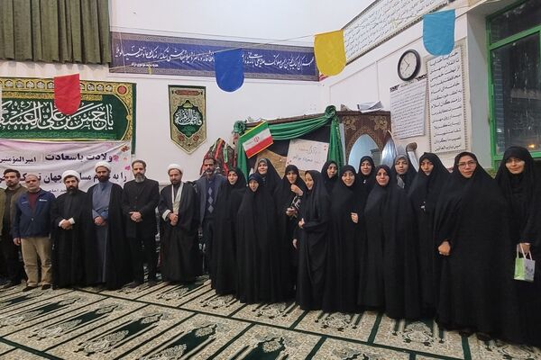  اعتکاف دانش‌آموزی در شهرستان فریمان