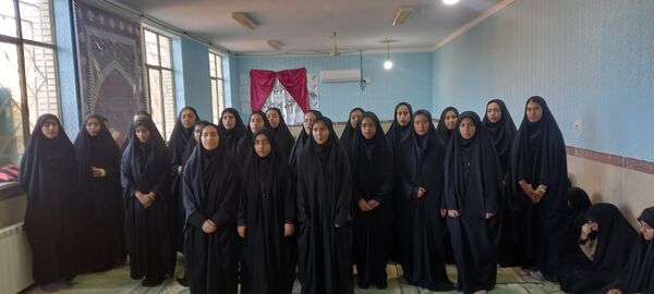 مراسم سوگواری ایام فاطمیه در مدارس بخش سراب میمه 