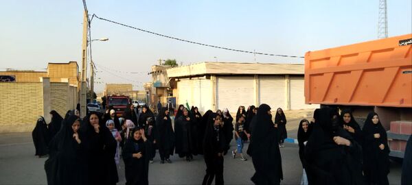 راهپیمایی «انتقام» اهالی روستای صرم قم