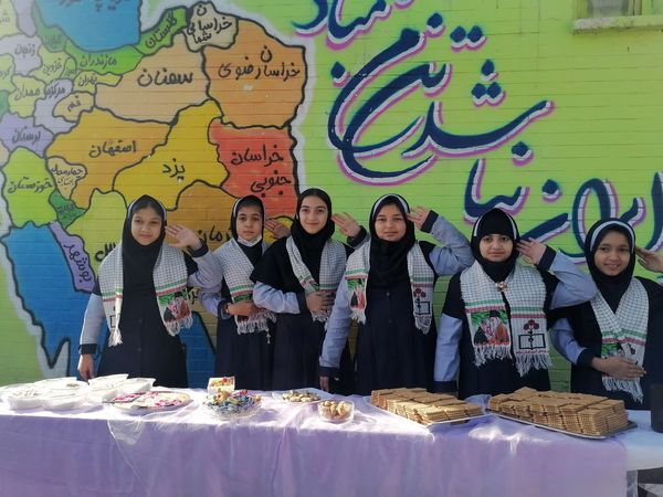 موکب نیمه شعبان در مدرسه نخودی