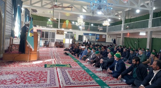 اولین نماز جمعه عبادی سیاسی دی  ماه شهر بار 