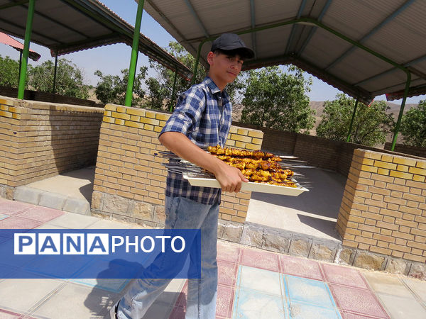 برگزاری پیش اردوی پسران در اردوگاه شهید چمران بجنورد