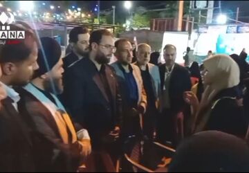 بازدید قائم مقام سازمان دانش آموزی از مواکب دانش آموزی شهرستان علی آباد کتول