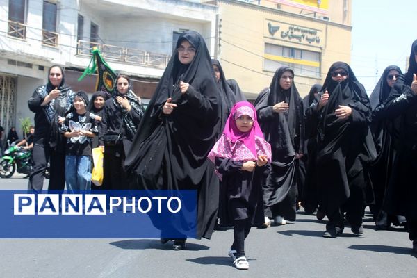 مراسم عزاداری روز عاشورا در شهرستان فردیس