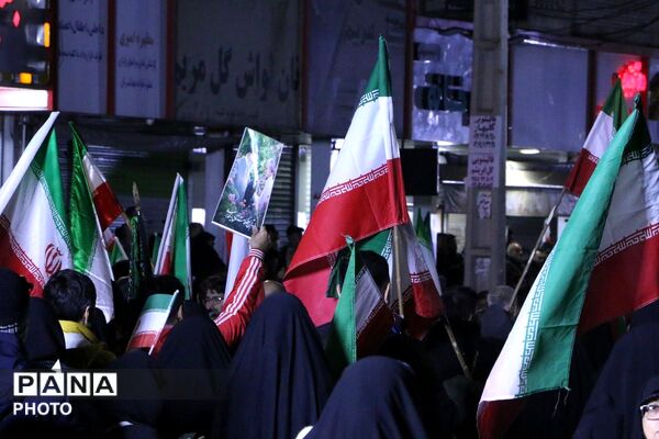 موج خیابانی رزمندگان اسلام شهرستان ملارد