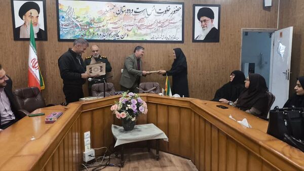 تقدیر وتشکر از سفیران مقاومت و گروه جهادی تهرانی مقدم 