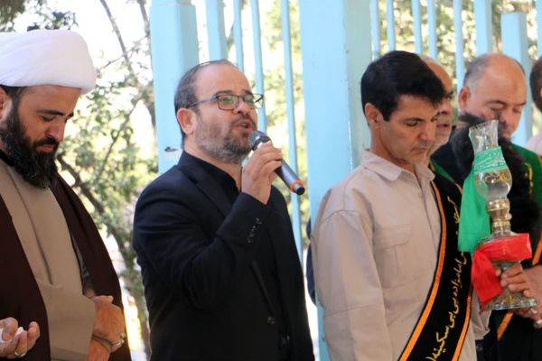 پیاده‌روی نمادین به‌مناسبت شهادت امام رضا (ع) در صفادشت