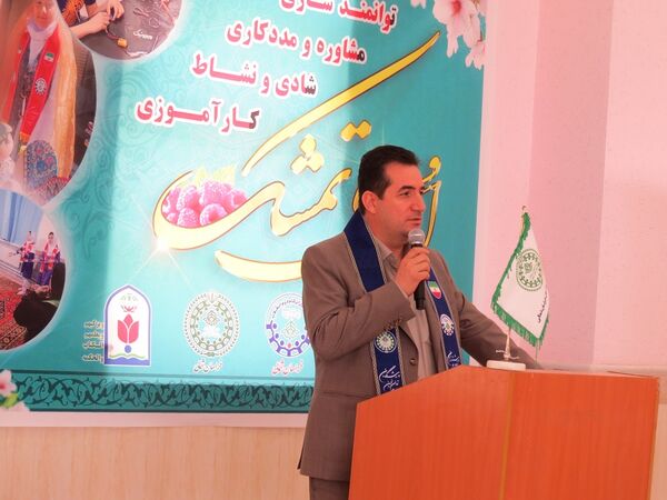 برگزاری اردوی تمشک پسران در اردوگاه شهید چمران بجنورد 