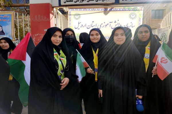 حماسه باشکوه یوم ا... ۱۳ آبان در استان اردبیل 