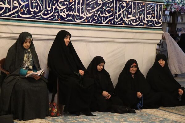 مراسم ایام فاطمیه در امامزاده عباس بن موسی (ع) بجنورد 