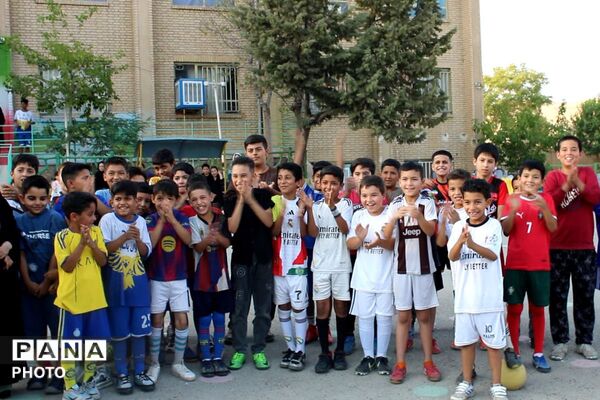 برگزاری جشنواره «میدان پویا» در دبستان مهدی موعود روستای باغکمش پردیس