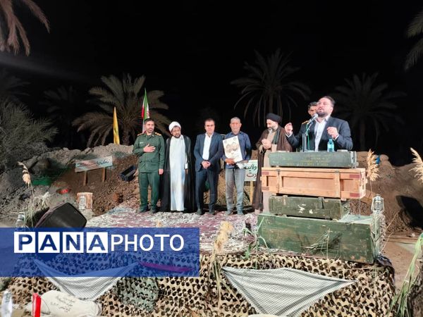 یادواره شهدا در روستای آرنگو پایین 