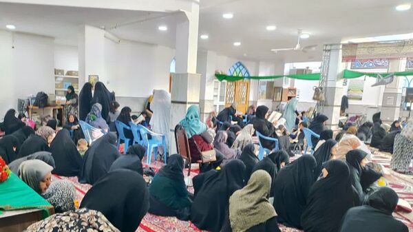 مراسم اعتکاف در شهرستان قروه