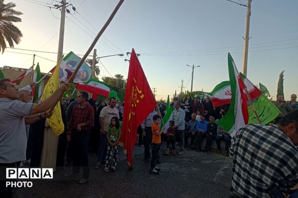 گام‌های ولایی دانش‌آموزان نصیرآباد