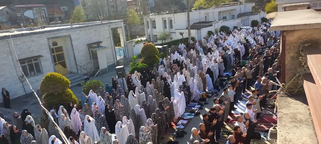 نماز عید فطر در سوادکوه 