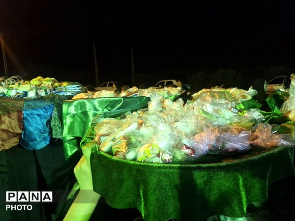 مراسم سینی‌گردانی حضرت قاسم (ع) در شب شام غریبان