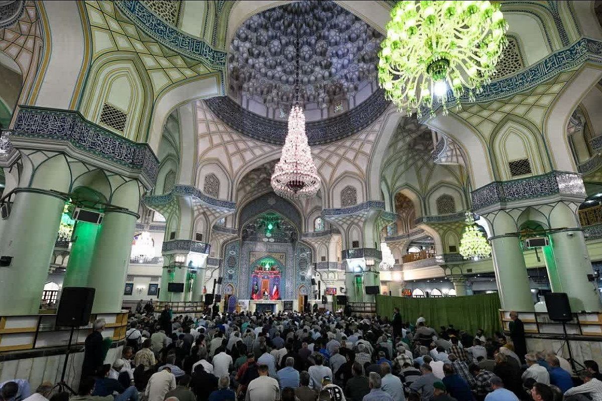 نماز عید سعید قربان در حرم حضرت عبدالعظیم حسنی (ع) شهرری