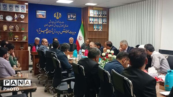 جلسه شورای آموزش و پرورش شهرستان خلیل آباد