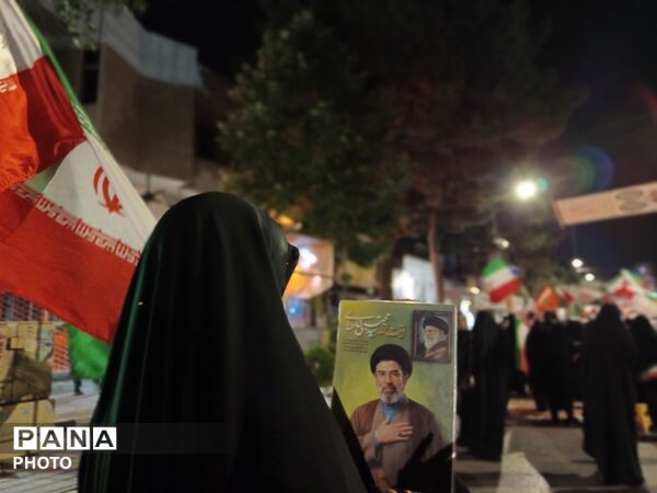استمرار بی‌پایان در نیشابور؛ شب صد و بیست و هشتم عزای رهبر شهید_2
