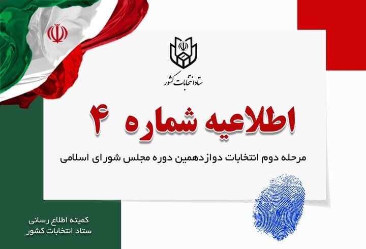 اخذ رای از رای دهندگان باارائه اصل یکی ازمدارک هویتی انجام می‌شود