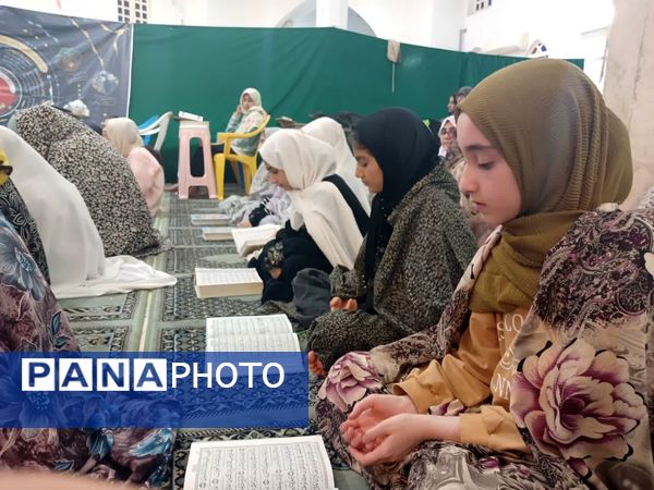 مراسم پرشور اعتکاف دانش‌آموزی در فریدونکنار