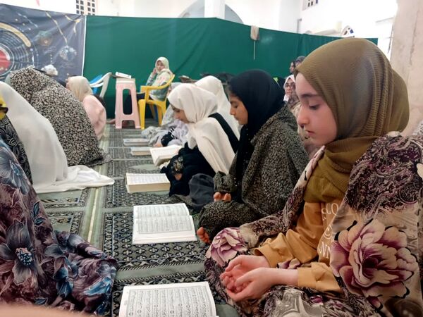 مراسم پرشور اعتکاف دانش‌آموزی در فریدونکنار