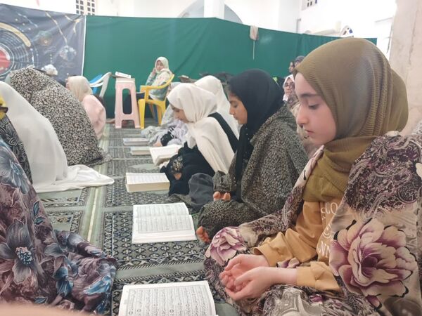 مراسم پرشور اعتکاف دانش‌آموزی در فریدونکنار