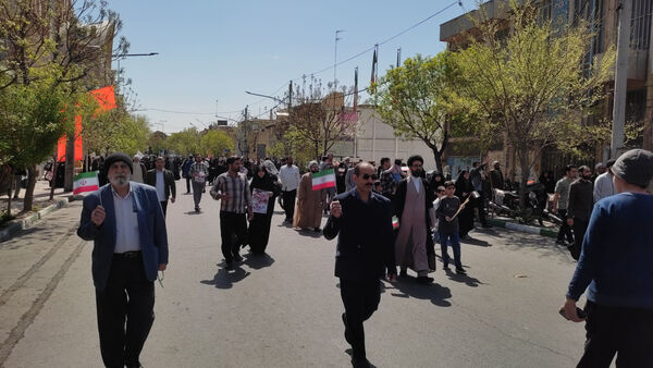 جلوه هایی از راهپیمایی روز جهانی قدس در قم