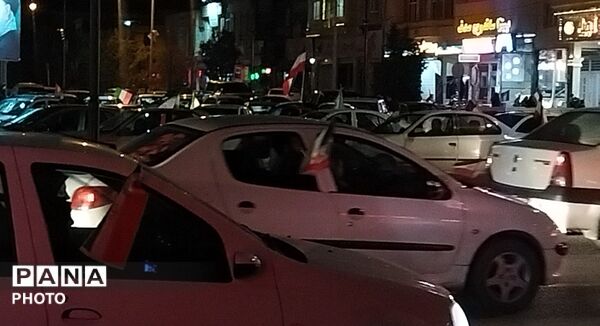رژه ماشینی در سراسر شهر نیشابور-۳