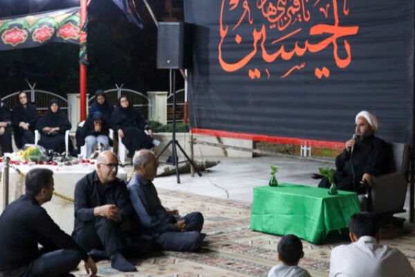مراسم عزاداری و روضه خوانی سالار شهیدان به میزبانی ناحیه 4 شیراز