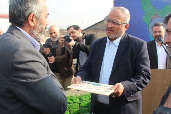 خشتِ بنای مدرسه ۱۸ کلاسه در شهرری گذاشته شد