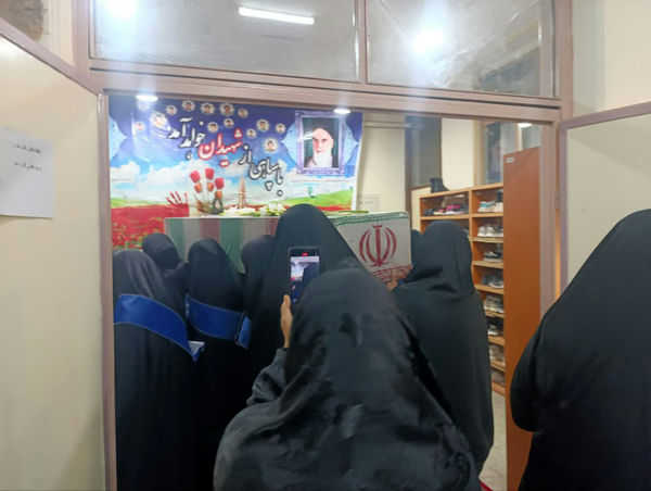 مراسم عزاداری ام ابیها(س) در دبیرستان محدثه قم