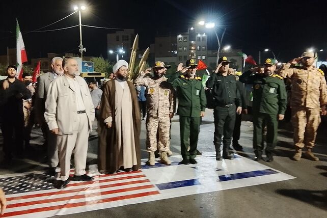 وقتی پاکدشت به میدان اقتدار آمد؛ رژه جانفدایان در قاب شکوه