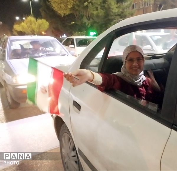 شب میدانداری دختران در خط مقدم