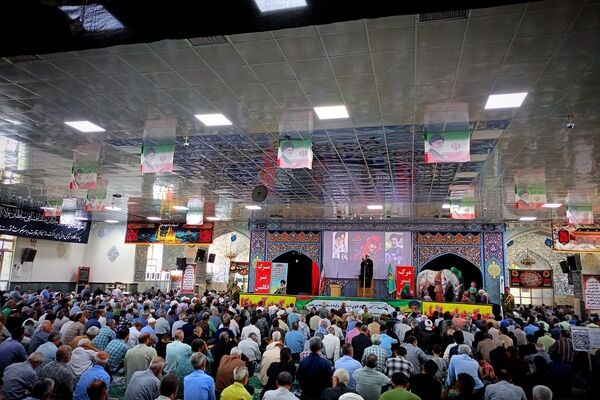 نماز عبادی سیاسی جمعه شهرستان کاشمر 