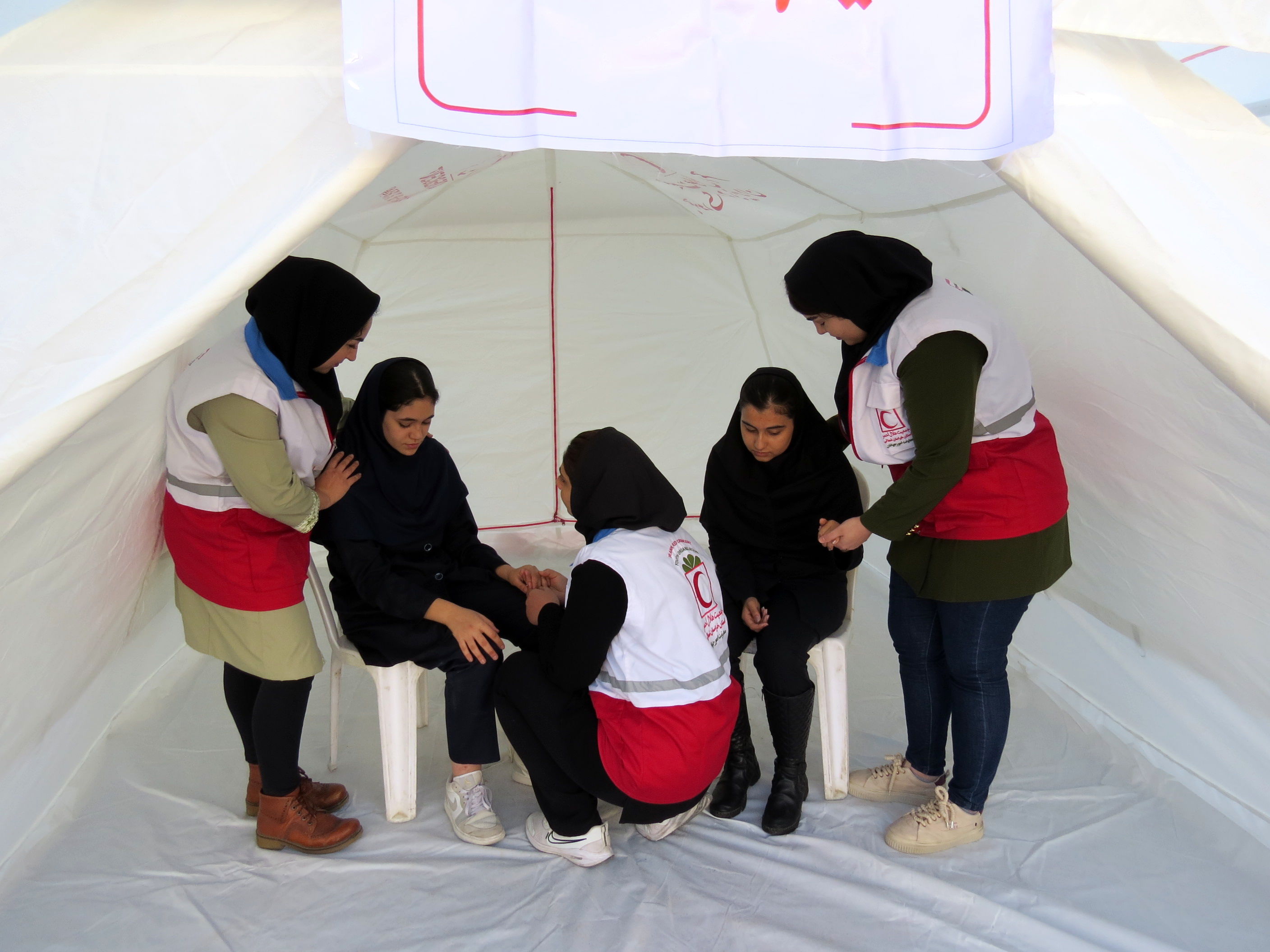 رزمایش دانش‌آموزی پدافند غیرعامل در شهرستان بجنورد 