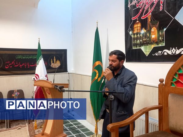 مراسم عزاداری شهادت امام رضا(ع) در دفتر امام جمعه کاشمر 