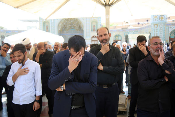 عزاداری سالروز شهادت امام جواد(ع) در حرم حضرت معصومه(س)