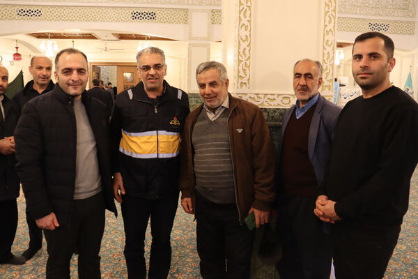 میز خدمت در بخش بندپی شرقی به‌مناسبت دهه فجر