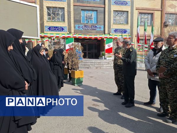 رزمایش گردان بیت المقدس گروهان 3 فرهنگیان سپاه امام رضا(ع) در ناحیه۶ مشهد