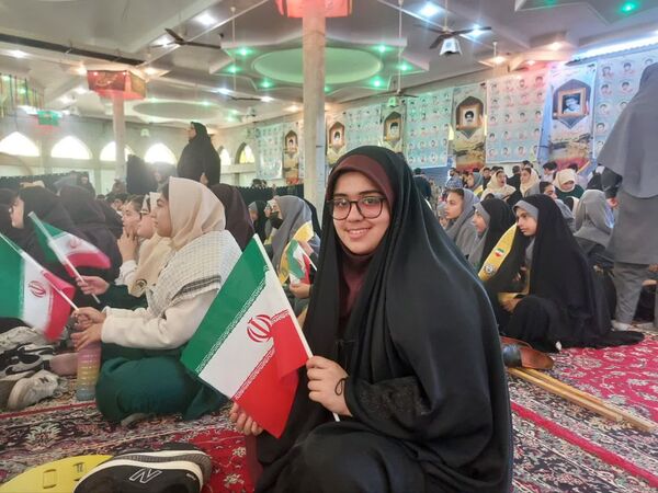 حماسه حضور نوجوانان کردکوی در روز دانش‌آموز