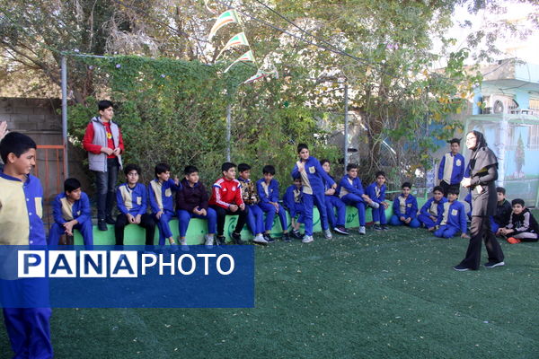 مسابقات بومی محلی در مدرسه شجاعی فر شهرستان بوشهر