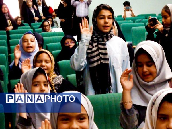 همایش تیم‌های خبرنگاری مدارس ابتدایی شهرستان کاشمر