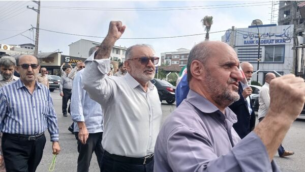 فریاد امت و راهپیمایی بشارت نصر در شهرستان محمودآباد